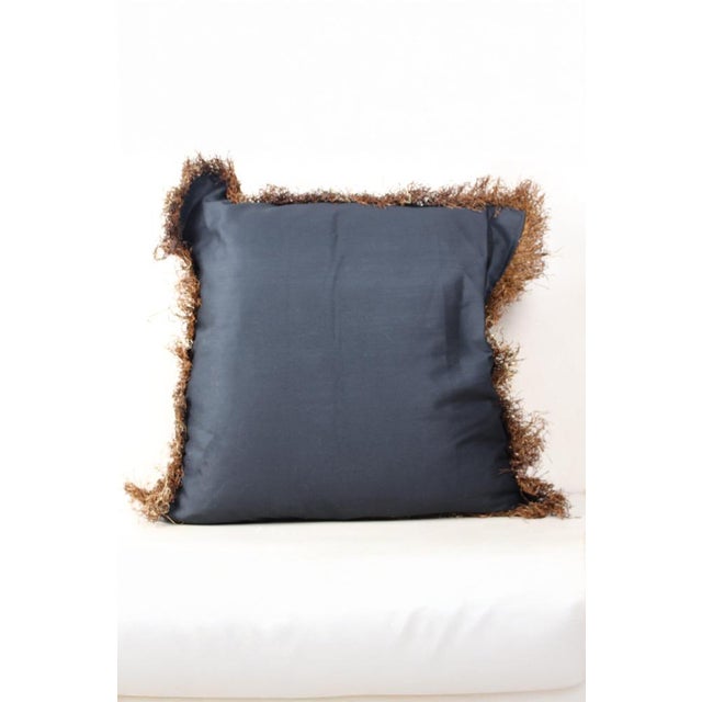 Vintage Showa Cloth Cushion For Sale - Image 4 of 5