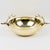 This exceptional Italian polished brass bowl or centerpiece was crafted circa 1980. The rare piece features an important...