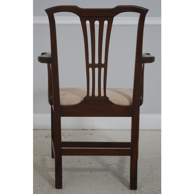 Kittinger Set of 6 Kittinger Wa-1018 Colonial Williamsburg Dining Room Chairs For Sale - Image 4 of 18