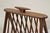 Arthur Umanoff Arthur Umanoff Mid 20th Century Danish Modern Teak Wood Compass Book & Magazine Rack For Sale - Image 4 of 11