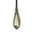 An antique French sterling silver and vermeil or gilt wash tea strainer C 1900. The beautiful over the cup style strainer...