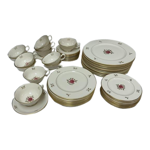 1950s Lenox Rhodora China Set- 51 Pieces