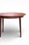 Brown Round Danish Dining Table in Veneered Teak with Extension Leaves, 1960s For Sale - Image 8 of 14