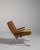 1960s 1960-1969 Italy Warm Burnt Orange Chrome-Frame Lounge Chair For Sale - Image 5 of 11