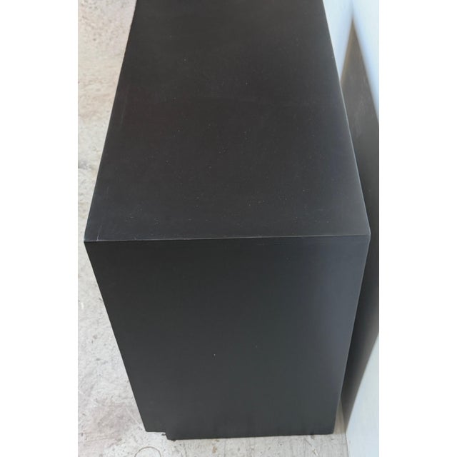 Dorothy Draper España Black Lacquer Chest for Heritage, Hollywood Regency, 1950s For Sale - Image 10 of 14