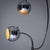 Metal Vintage Italian Chrome Floor Lamp, 1950s For Sale - Image 7 of 10