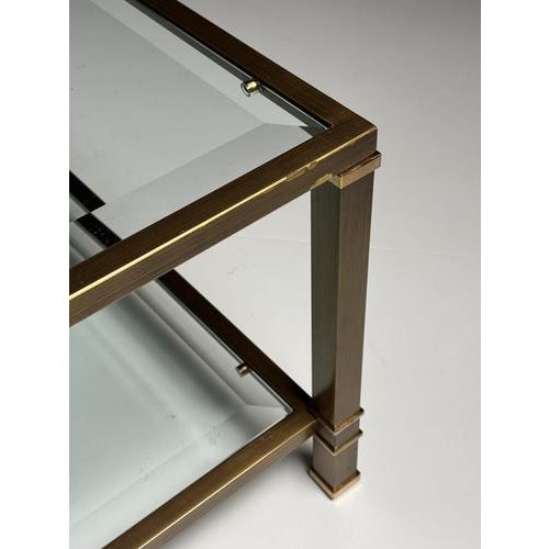 Vintage Brass Coffee Table, 1980s For Sale - Image 5 of 16