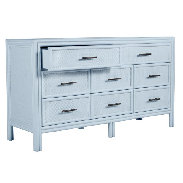 Bermuda EightDrawer Dresser Blue Chairish