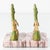 Metal French Art Deco Gazelle and Palm Bookends on Pink Marble, 1920s, Set of 2 For Sale - Image 7 of 10
