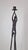 Gray Iron and Bronze Candlestick by Alberto Giacometti, 1970s For Sale - Image 8 of 14