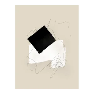 Contemporary Abstract Lines Giclee Print