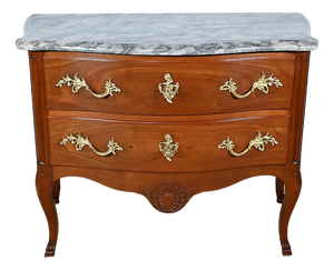 Sauteuse Commode in Mahogany, 1800s
