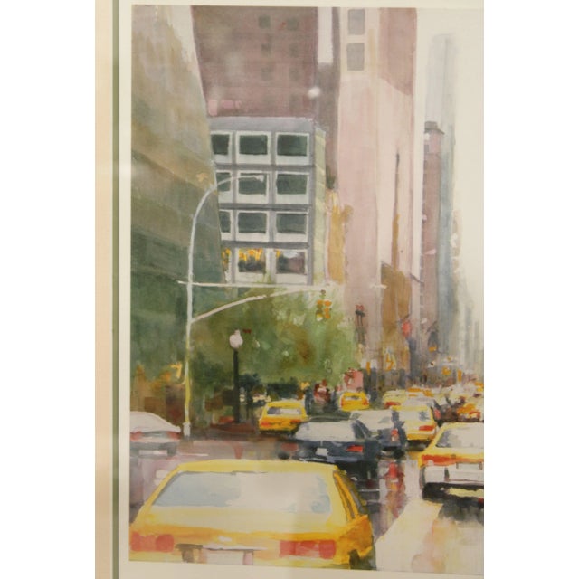 Greige Urban Street Scene Limited Edition Art Print by Eva Ramanuska For Sale - Image 8 of 13
