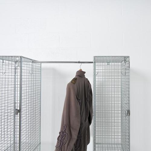 Vintage Steel Wire Lockers, 1970s, Set of 2 For Sale - Image 9 of 18