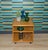 Modern Vintage Side Table with Wheels, 1990s For Sale - Image 3 of 10