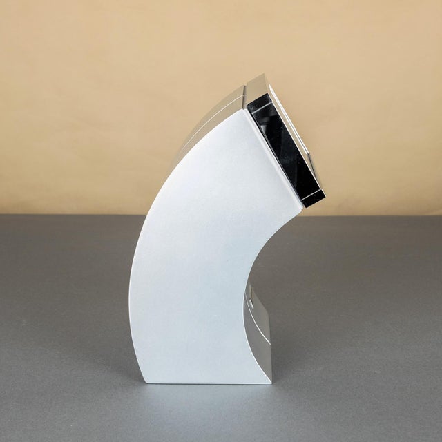 Black Astro-Quartz Table Clock from Junghans, 1970s For Sale - Image 8 of 17