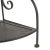 Contemporary Turuca 4 Tier Corner Shelf - Black Rust For Sale - Image 3 of 11