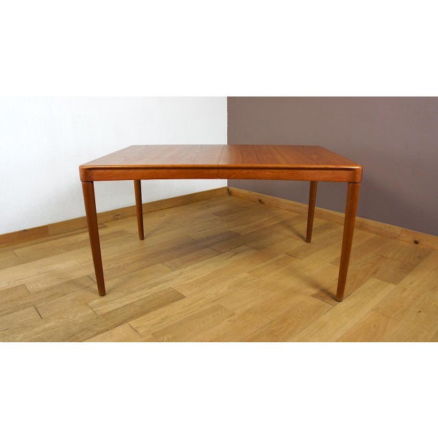 Danish Teak Dining Table by Henry Walter Klein for Bramin, 1960 For Sale - Image 6 of 17