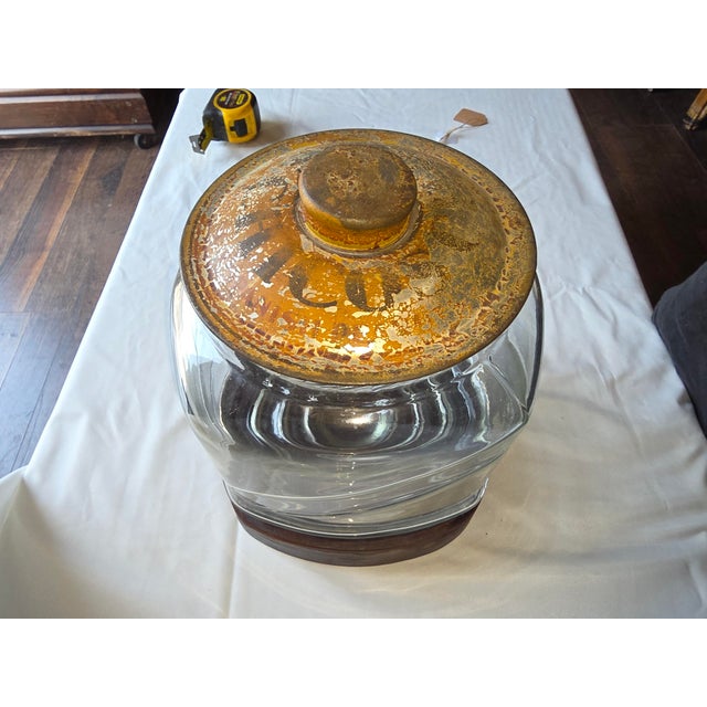 Antique Chico's Peanut Jar For Sale - Image 9 of 14