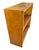 1970s Vintage Mid Century Modern Style Wood Open Bookshelf Display Shelf For Sale - Image 5 of 10