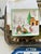 Vintage Italian Hand Painted Winter Wall Plate Cabin Snow Scene 6.25 Inch For Sale In Chicago - Image 6 of 8