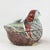 Vintage Chinese Famille Verte Porcelain Mandarin Duck Hand-Painted Covered Bowl For Sale - Image 12 of 13