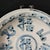 Chinese Ceramic Plate,Blue and White Porcelain Plate Hand Painted Chinese Characters Pattern For Sale In Seattle - Image 6 of 11