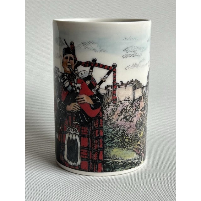 1980s Vintage Dunoon Historic Scotland Made in Scotland Mug Cup For Sale - Image 5 of 10