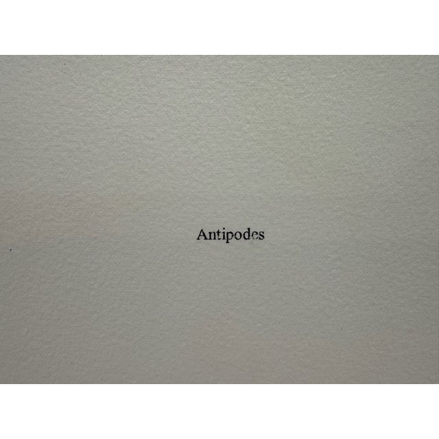 Metal Artist Book Signed 4/8 Original Prints & Poetry Brass Cover Sarah Lawrence College 1998 For Sale - Image 7 of 18