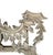 Chinese Chinese Chippendale Style Whitewashed Wall Mirror, Hand-Carved Wood For Sale - Image 3 of 9