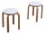 E60 Stools by Alvar Aalto for Artek, 1933, Set of 2 For Sale