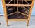 19th Century English Bamboo Corner Cabinet / Etagere For Sale - Image 11 of 12