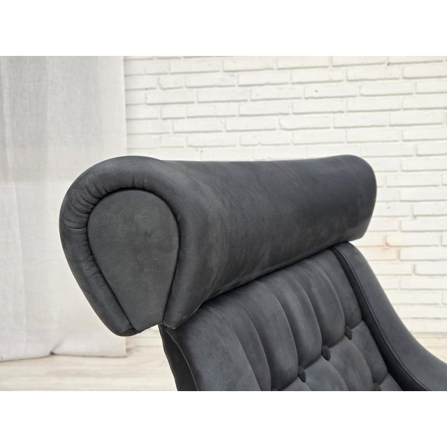 Leather Armchair by Illum Wikkelsø, 1970s For Sale - Image 4 of 17