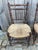 Farm Straw Chairs, 1890s, Set of 3, in Worn conditions. Designed 1890 to 1919
