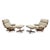 Textile Pair of Mid Century Housemaster Lounge Chairs Attributed to G Plan For Sale - Image 7 of 18