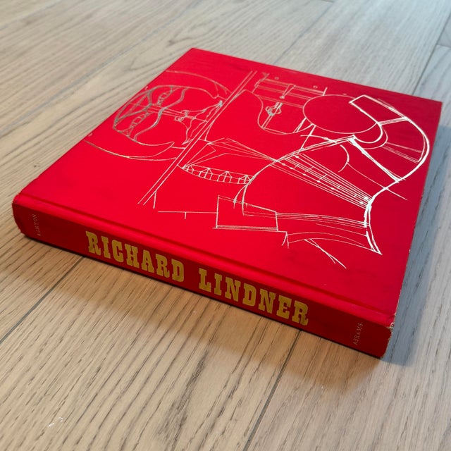 Paper Vintage Mid Century Modern Richard Lindner 1st Edition Hardcover Art Book With Full Color Plates For Sale - Image 7 of 12