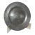 Rare Antique 18th Century European French Forged Pewter Dinner Plate Dish For Sale