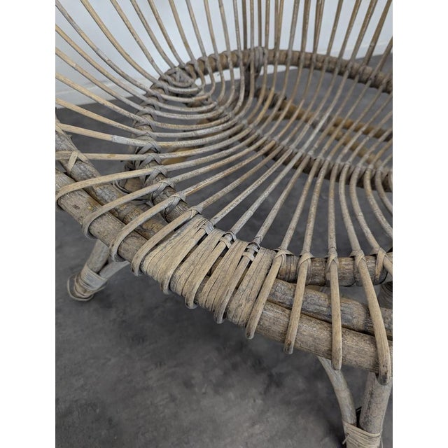Rattan Lounge Chairs by Franco Albini, 1950s, Set of 2 For Sale - Image 5 of 7