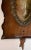 Vintage Bronze Shield on Rustic Leather Scroll Wall Hanging For Sale - Image 4 of 10