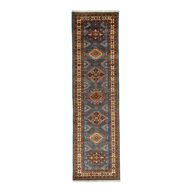 Oriental Handmade Rug 2'9" x 9'8" For Sale
