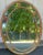 Mirror Fair Carved Oval Giltwood Mirror by Stephen Cavallo For Sale - Image 4 of 7