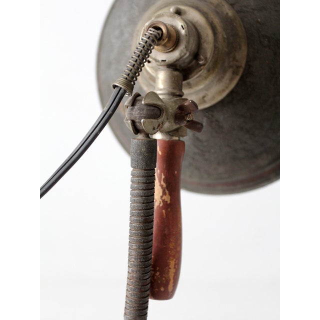 Antique Industrial Task Lamp For Sale - Image 14 of 18
