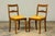Set of 10 Mid-19th C. French Louis Philippe Walnut Dining Chairs in Yellow Linen For Sale - Image 10 of 18