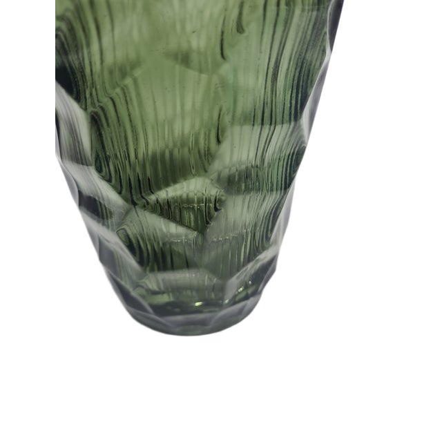 1970s Oculus New Look Vase attributed to Jan Sylwester Drost for Ząbkowice Glassworks, 1970s For Sale - Image 5 of 17