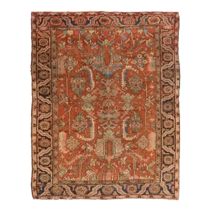 Antique Serapi Rug 8'7'' x 10'10''