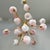 Glass 21st Century Ombre Blush Sputnik Chandelier by Fabio LTD For Sale - Image 7 of 11