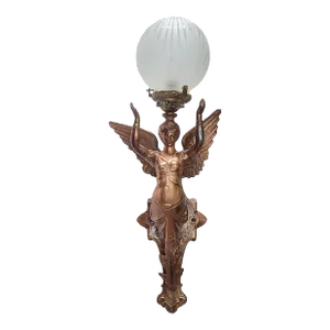 Vintage Art Nouveau Deco Mermaid Wall Sconces Fixture Lamp