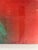 Mid-Century Modern Monumental Red Abstract Painting, Acrylic on Canvas, Signed, 1969 For Sale - Image 3 of 10