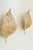 Vintage French Hand-Painted Gold Leaf Tôle Wall Sconces, 1970s, Set of 2 For Sale - Image 4 of 16