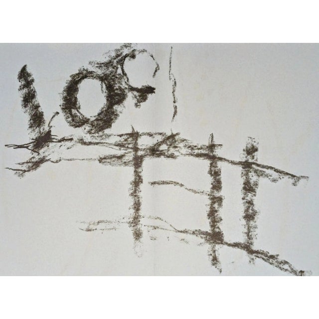 TAL-COAT, Pierre Louis Corentin (1905-1985) - Abstraction, 1962. Two Double-sided original lithographs in limited edition...